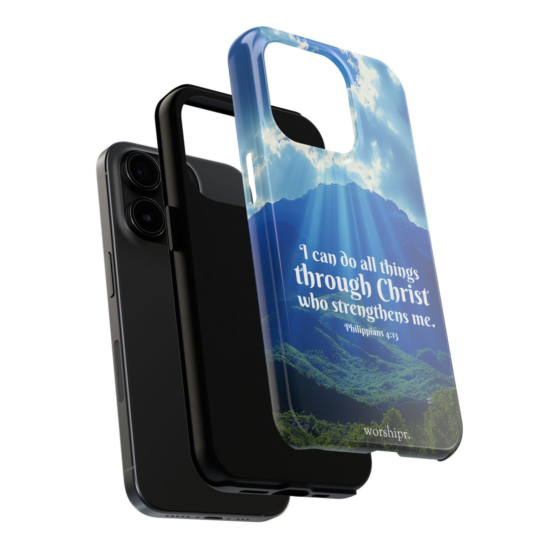 Christ's Strength: Phone Case