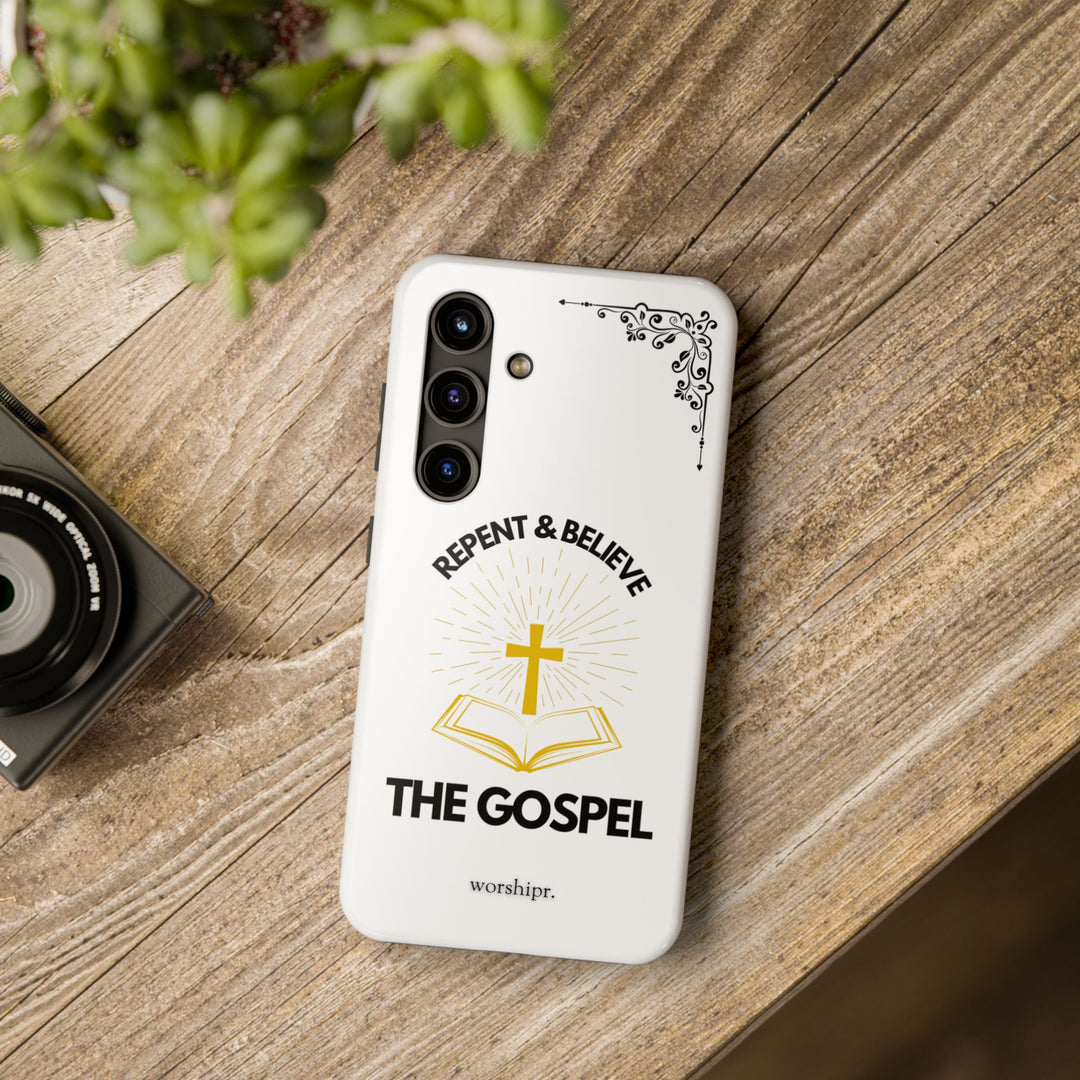 Repent & Believe: Phone Case