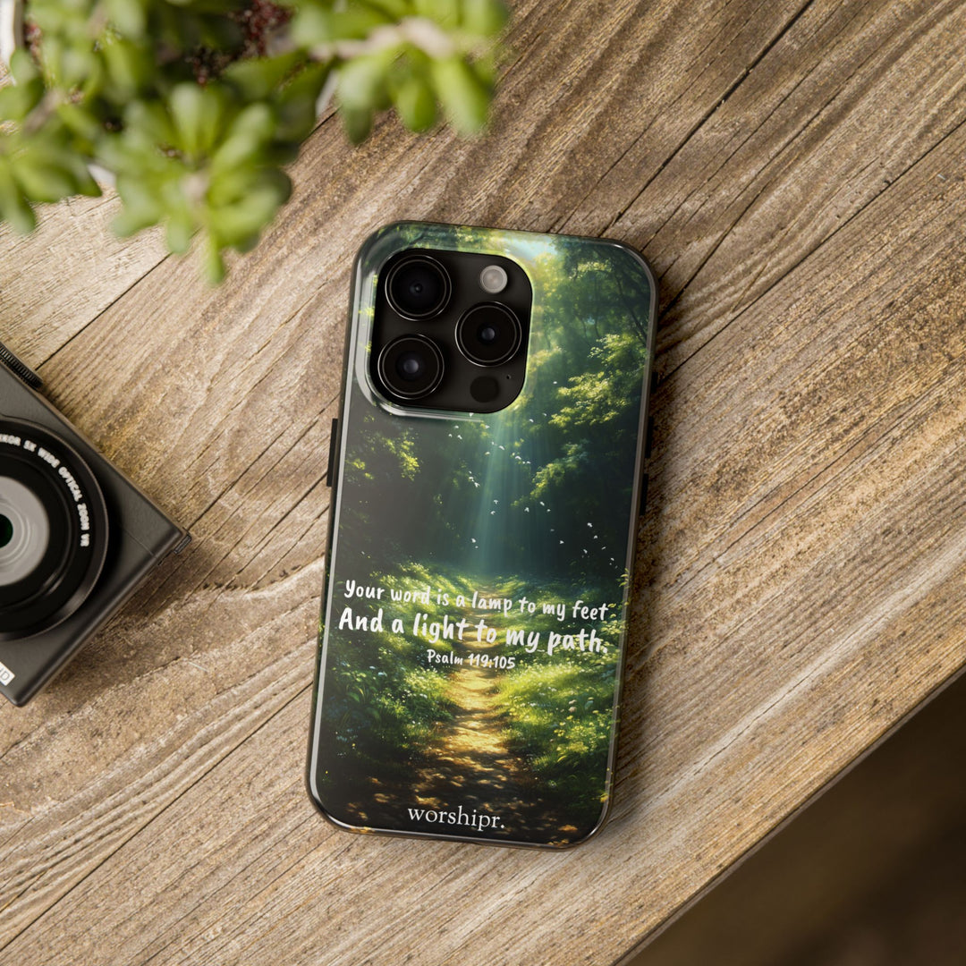 A Light To My Path.: Phone Case