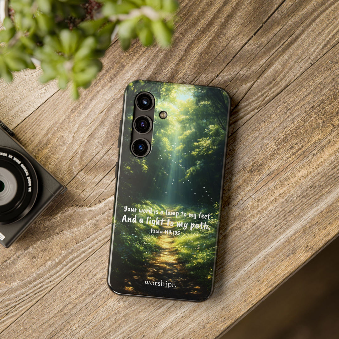 A Light To My Path.: Phone Case